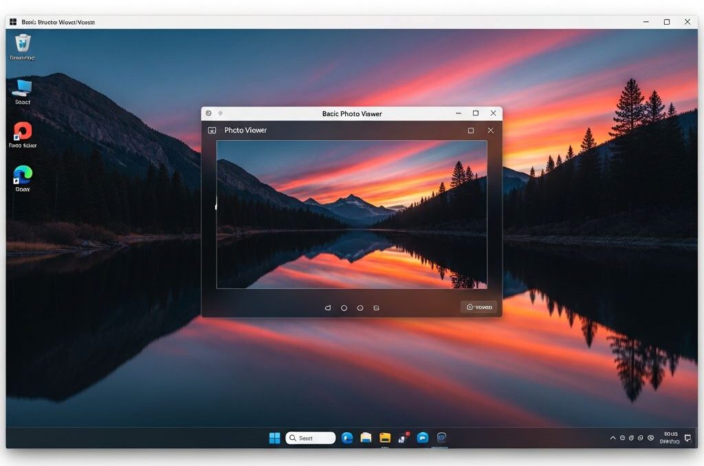 تطبيق Basic Photo Viewer على ويندوز 11