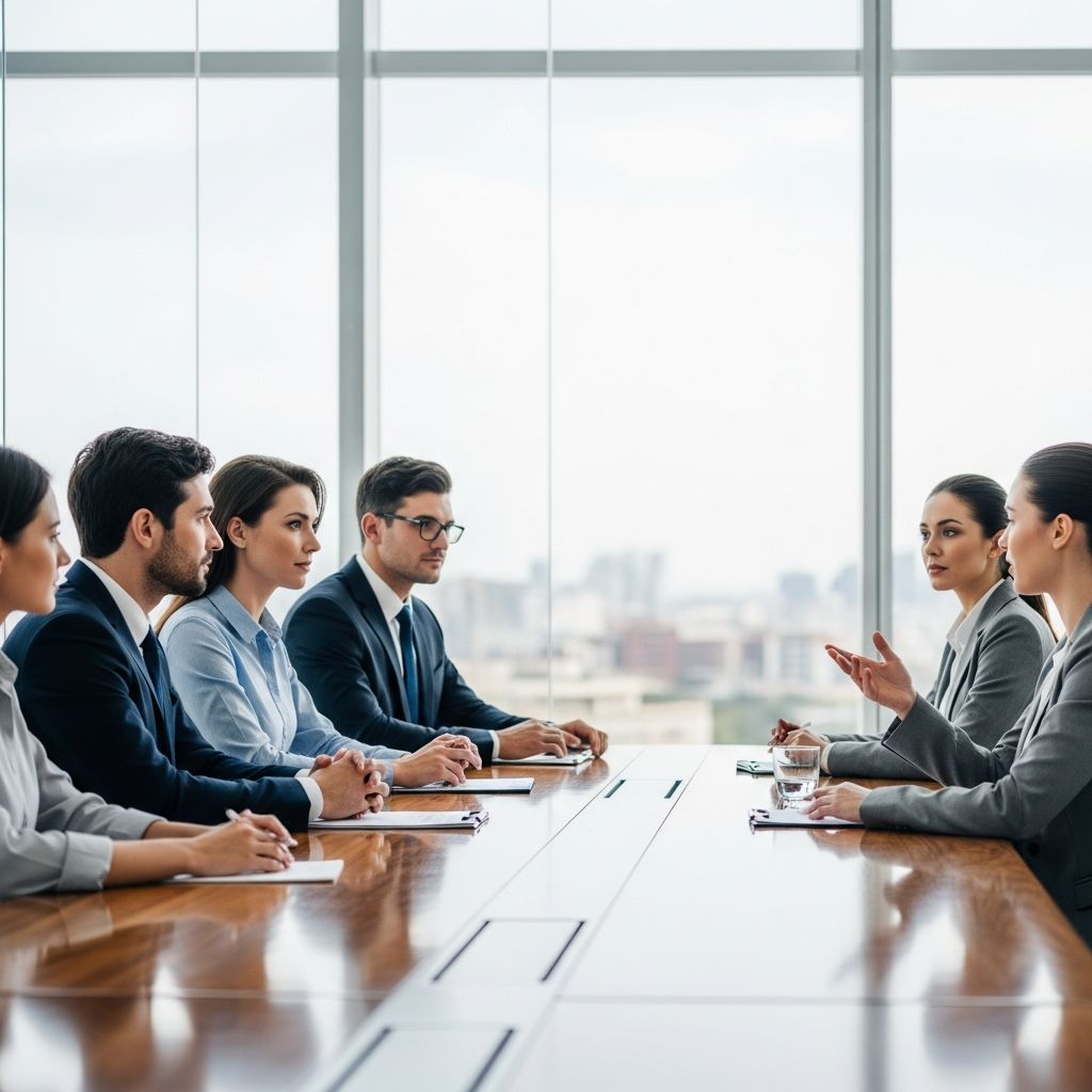 مقابلة عمل احترافية في شركة كبرى - دليلك الشامل للتقديم لوظيفة بنجاح