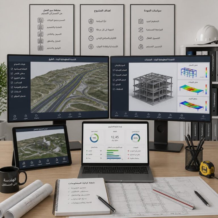 برامج الهندسة المدنية المتقدمة لتحسين تصميم وإدارة المشاريع