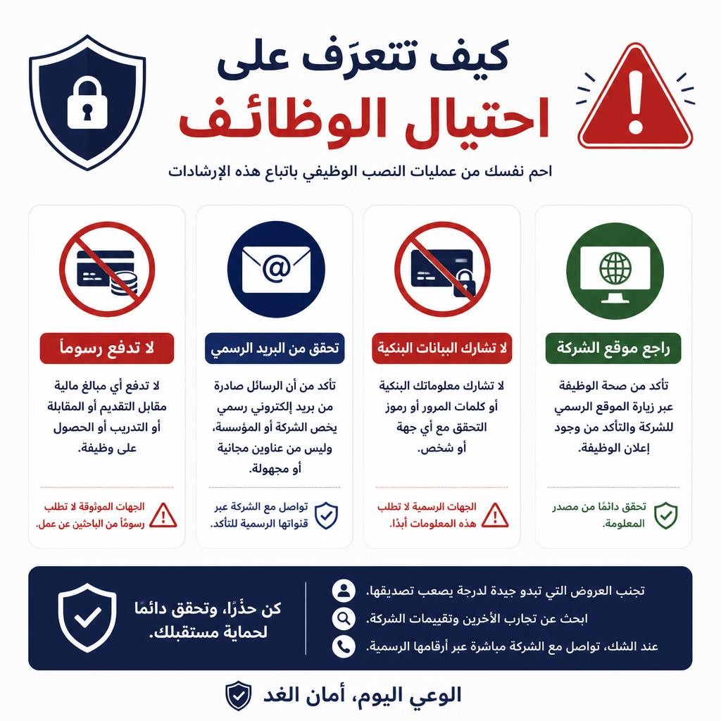 علامات تحذير تساعد الباحث عن عمل على اكتشاف إعلانات الوظائف الاحتيالية