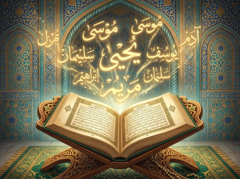 الأسماء الواردة في القرآن الكريم أسماء وردت في القرآن الكريم ومعانيها وأصولها