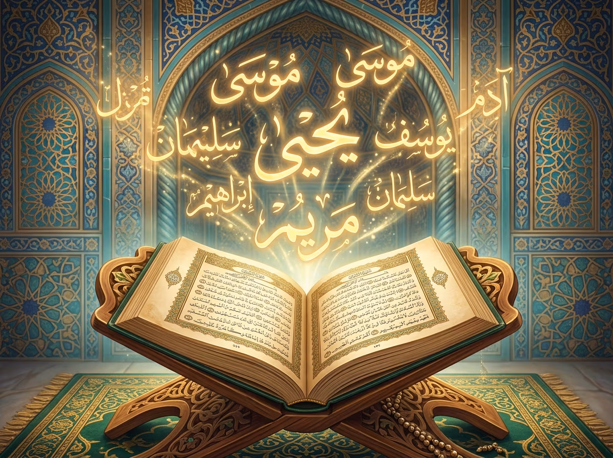 أسماء وردت في القرآن الكريم ومعانيها وأصولها